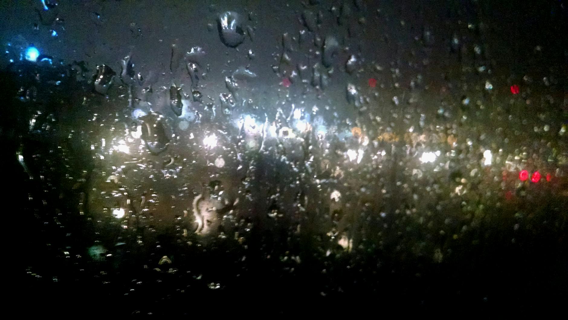Free stock photo of city, lights, rain