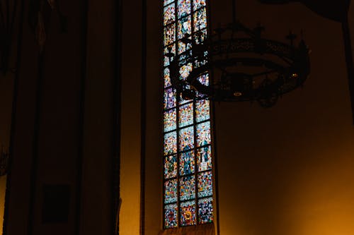Stained Glass Of A Church