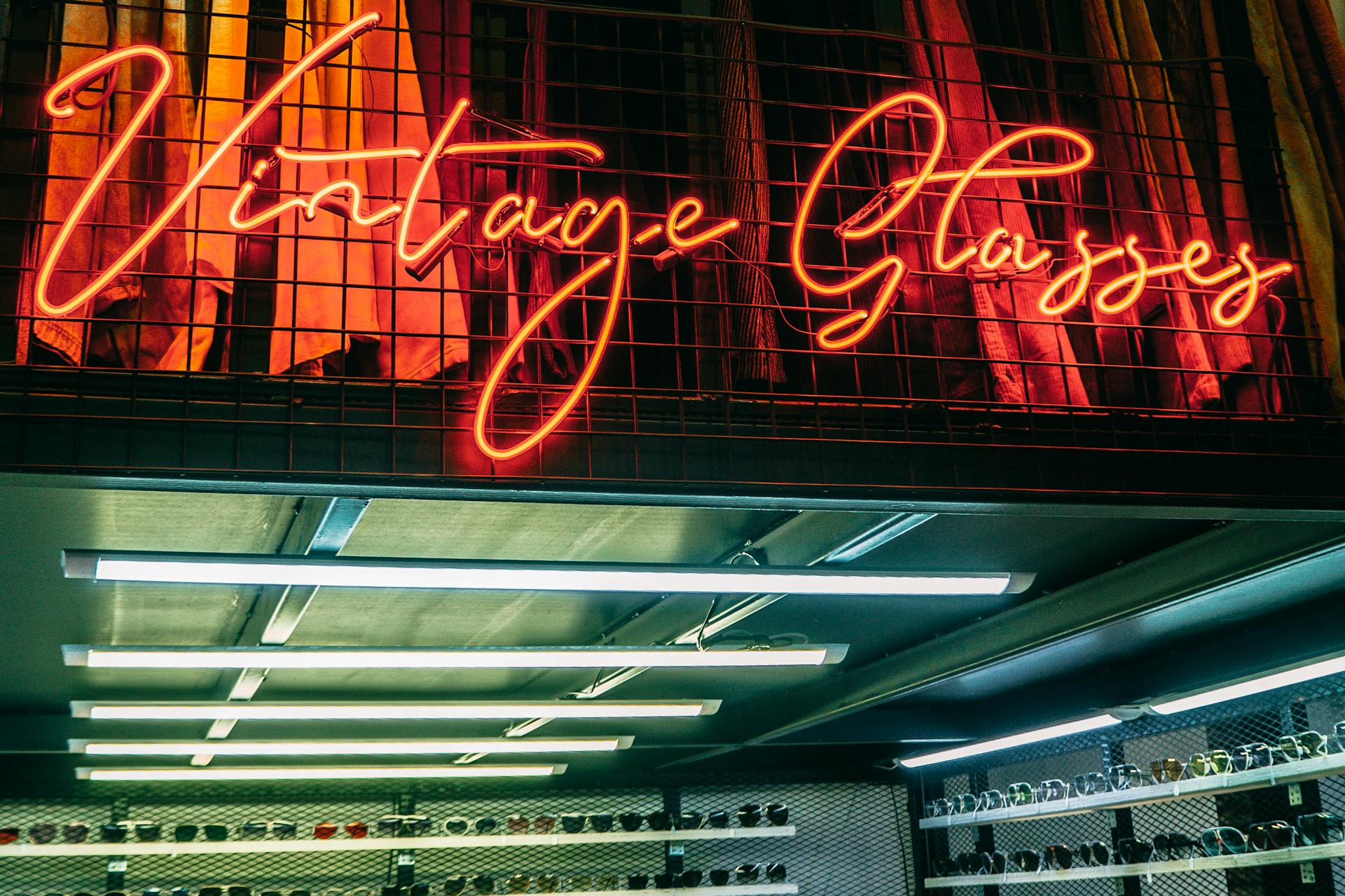 An Illuminated Text Signage