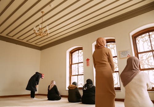 People Praying in the Mosque