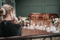 A Woman Sitting on the Chair