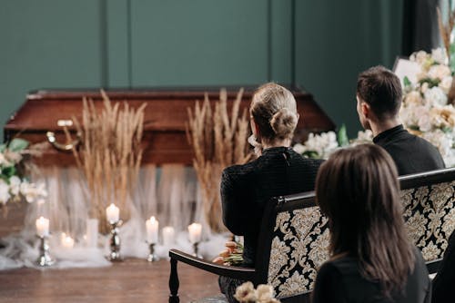 Free People Sitting on the Bench Stock Photo