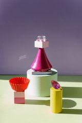Colourful geometric still life — photo by Ksenia Chernaya on Pexels