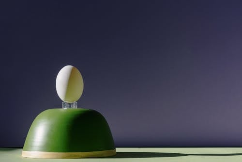 Egg on Bowl