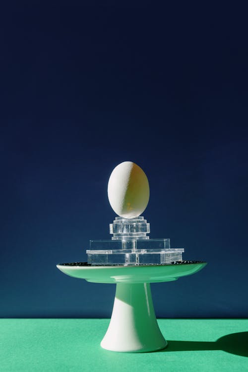 White Egg on the Table