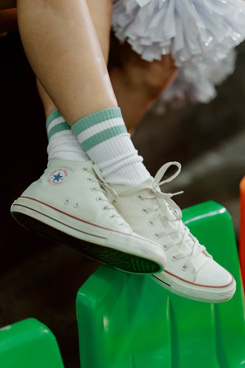Fotos de stock gratuitas de calcetines, calzado, Converse All Star