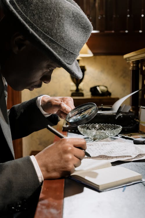Δωρεάν στοκ φωτογραφιών με 1950s, fedora καπέλο, noir