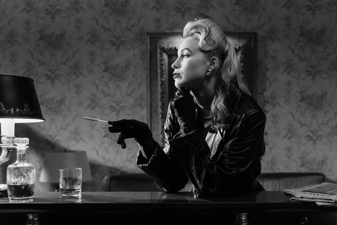 Foto stok gratis 1950-an, adegan film, agen detektif
