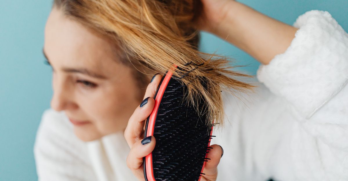 What does it mean if your hair is falling out in large clumps suddenly?