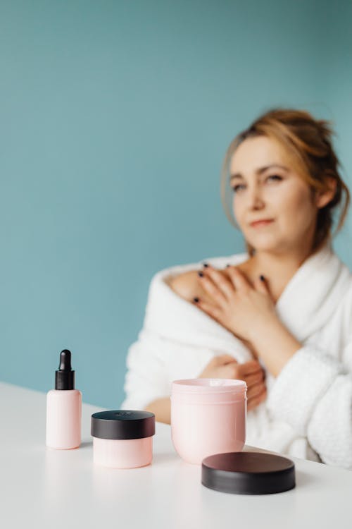 Foto profissional grátis de cosméticos, creme, cuidados com a pele