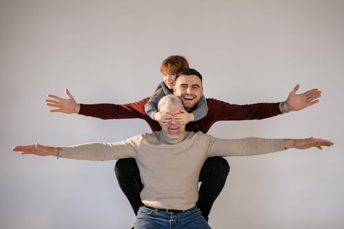 Free A Family Having Fun Stock Photo