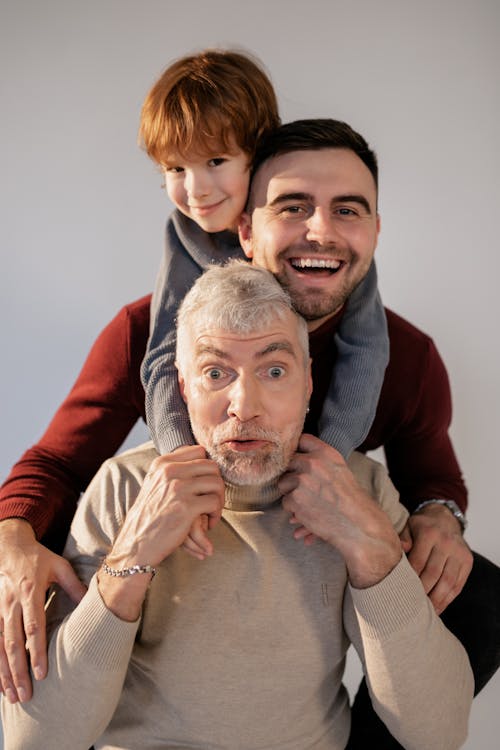 Free A Family Having Fun Stock Photo