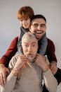 A Family Having Fun