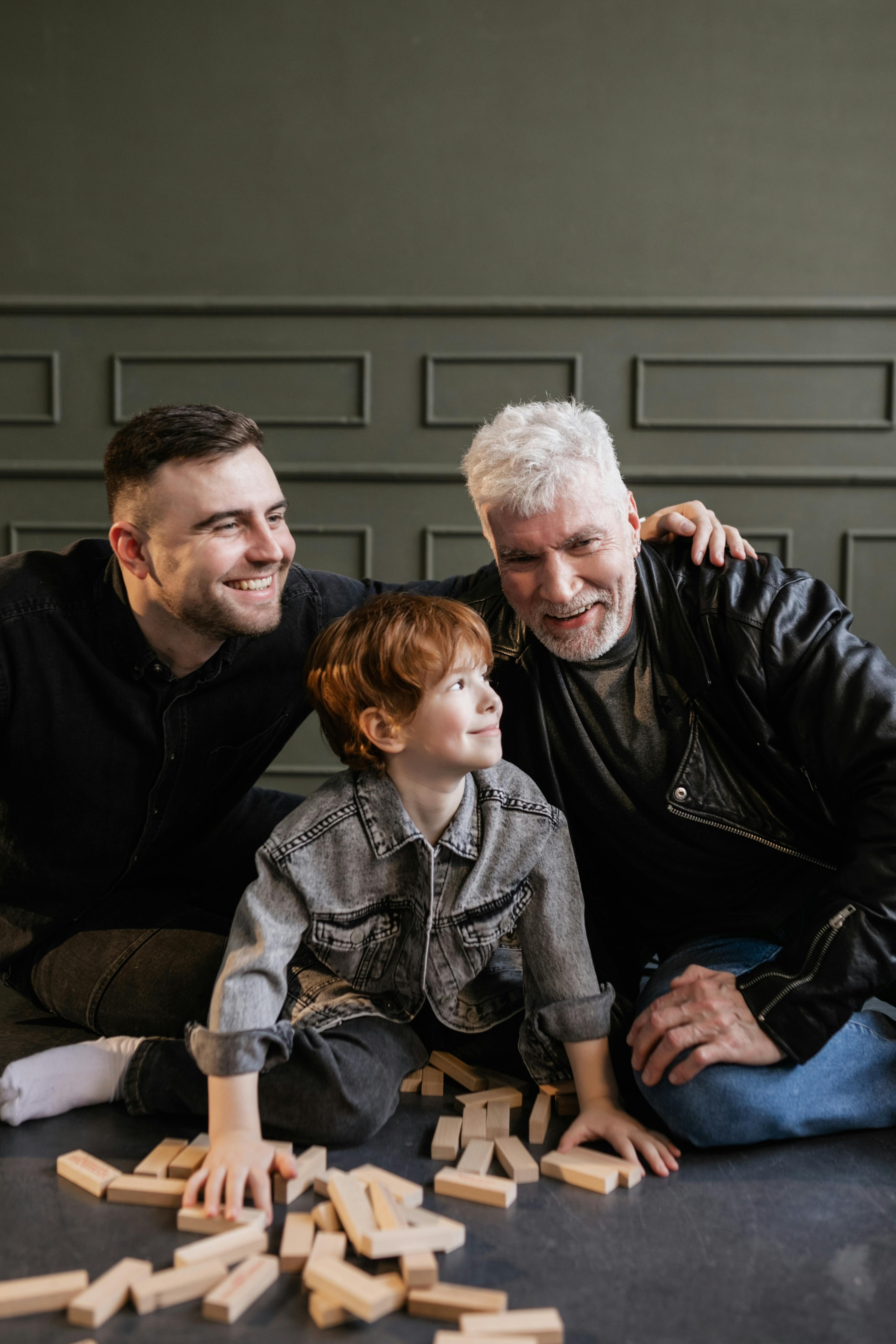 What age should a father stop showering with his son?