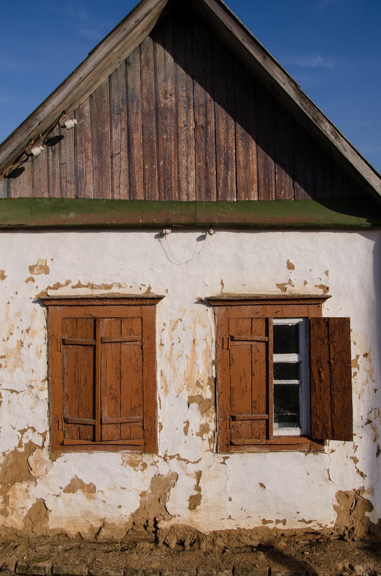 Photograph Of A Neglected House