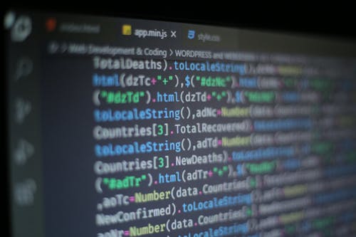 Free stock photo of blurred background, coding, css