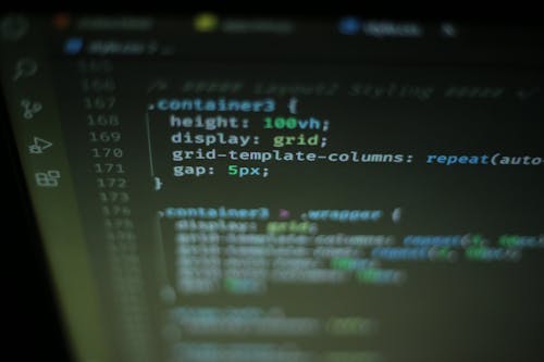 Free stock photo of code editor, coding, css