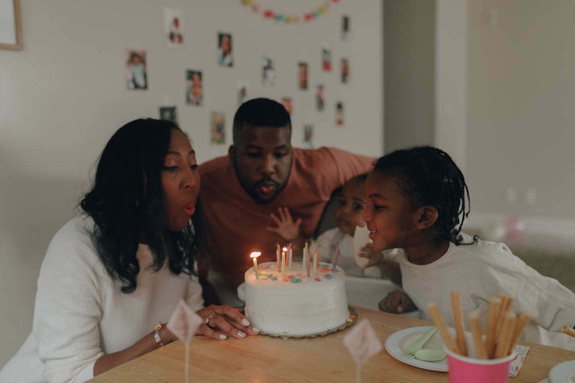 가족, 부는, 생일의 무료 스톡 사진