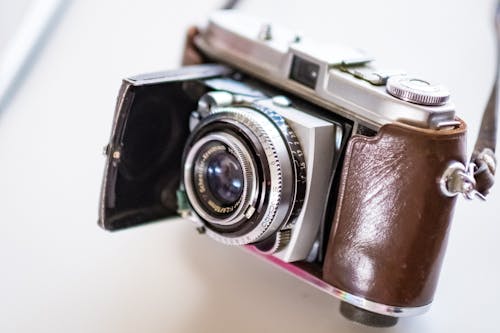 Free Close-up of Classic Vintage Camera Stock Photo
