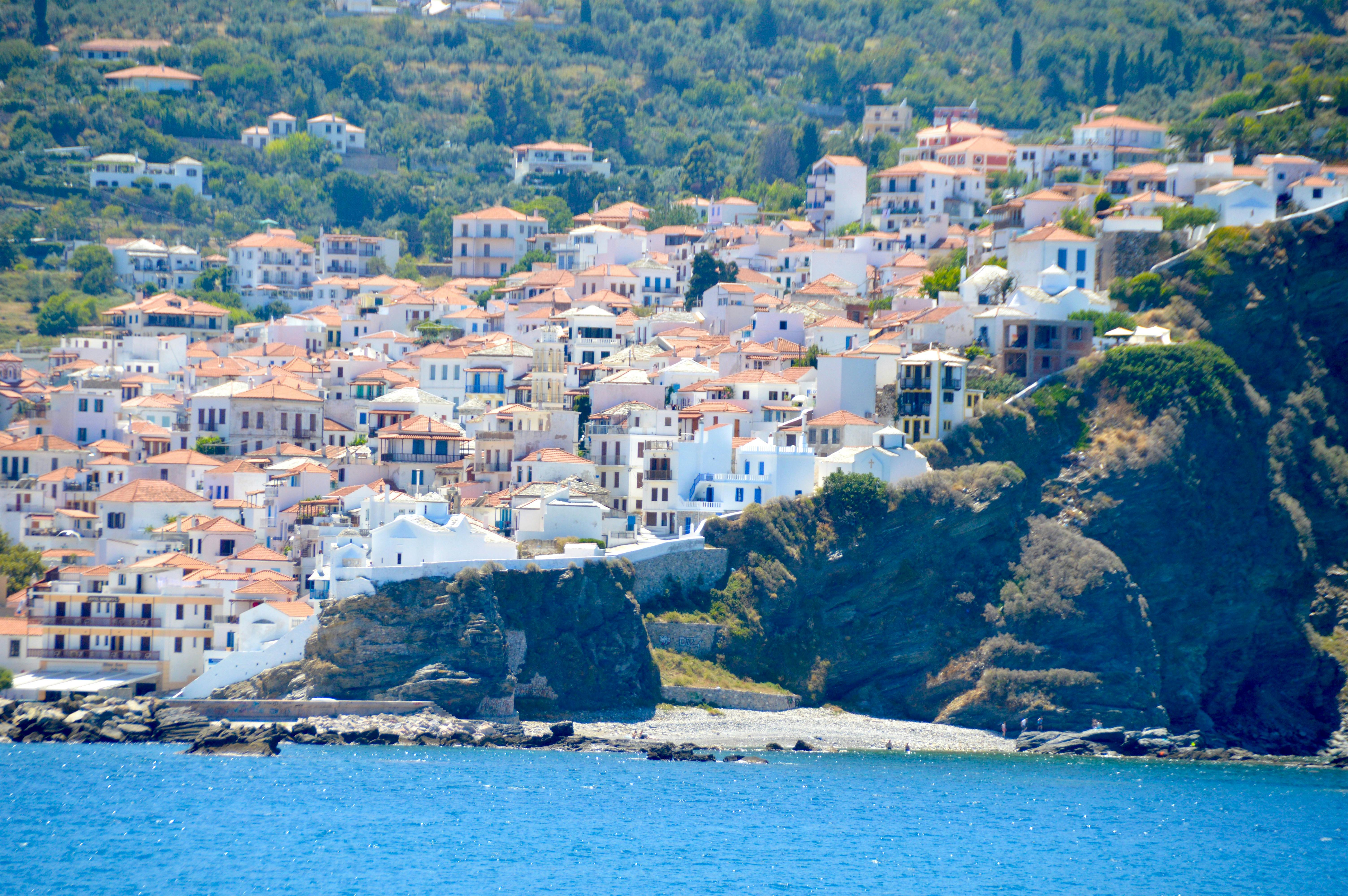 Free Stock Photo Of Greece Skopelos Island Village - 