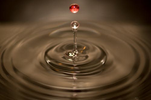 Time Lapse Photography of Brown Liquid