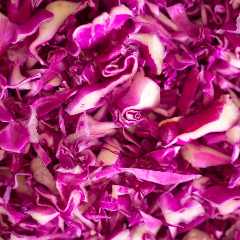Shredded Carrot and Cabbage Slaw with Oil and Vinegar