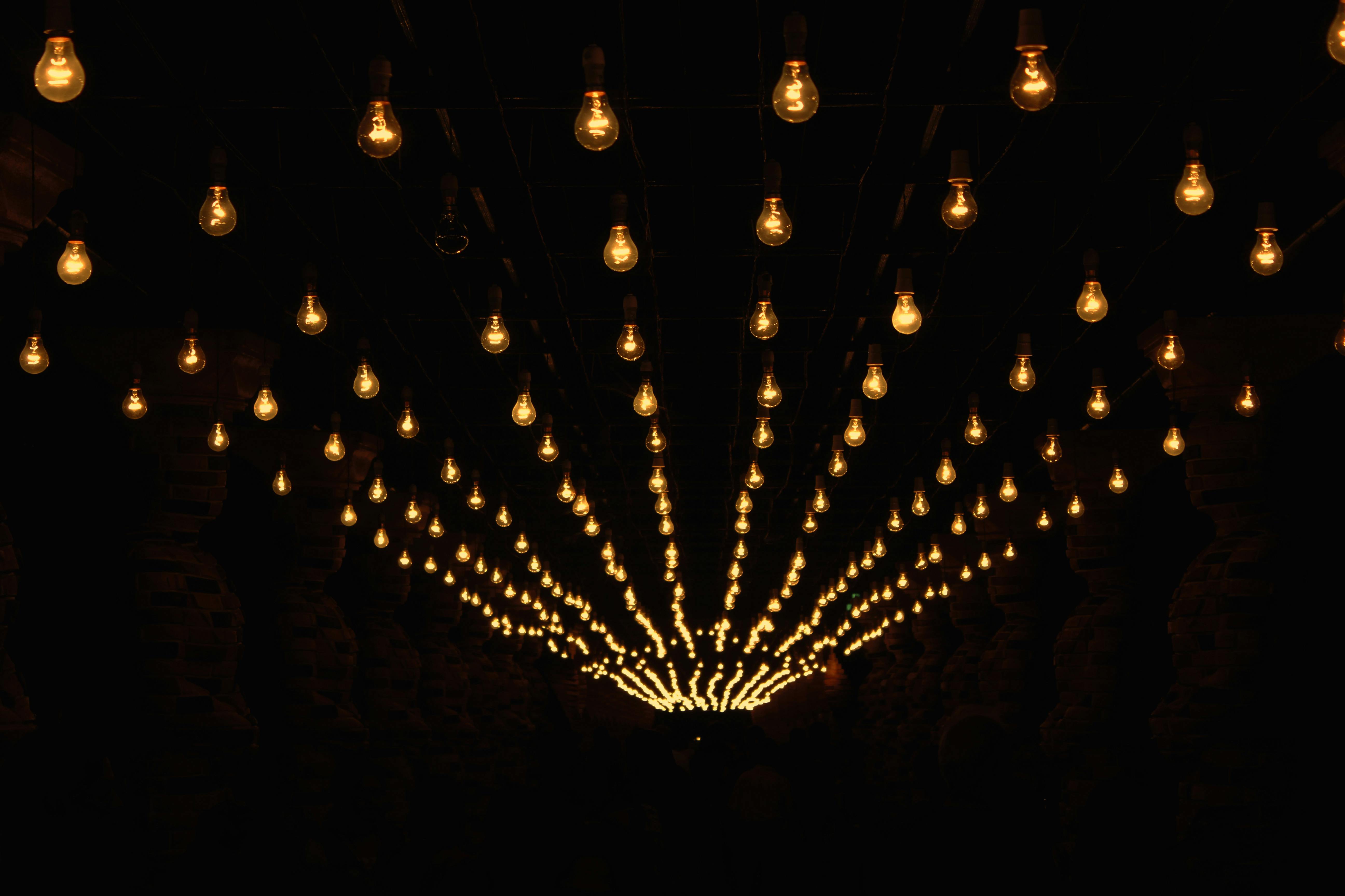 Free stock photo of bulb, night