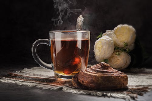 Photos gratuites de aliments, brioche à la cannelle, fermer