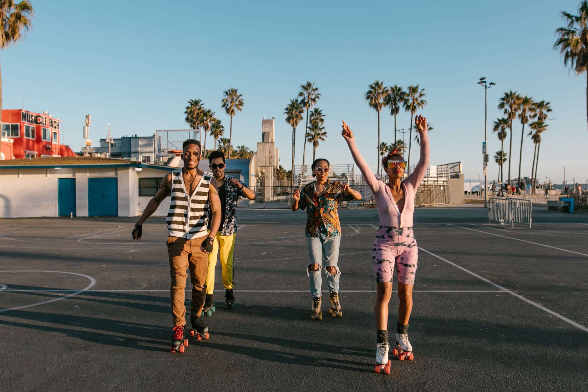 https://www.pexels.com/photo/roller-skaters-on-the-playground-7335270/
