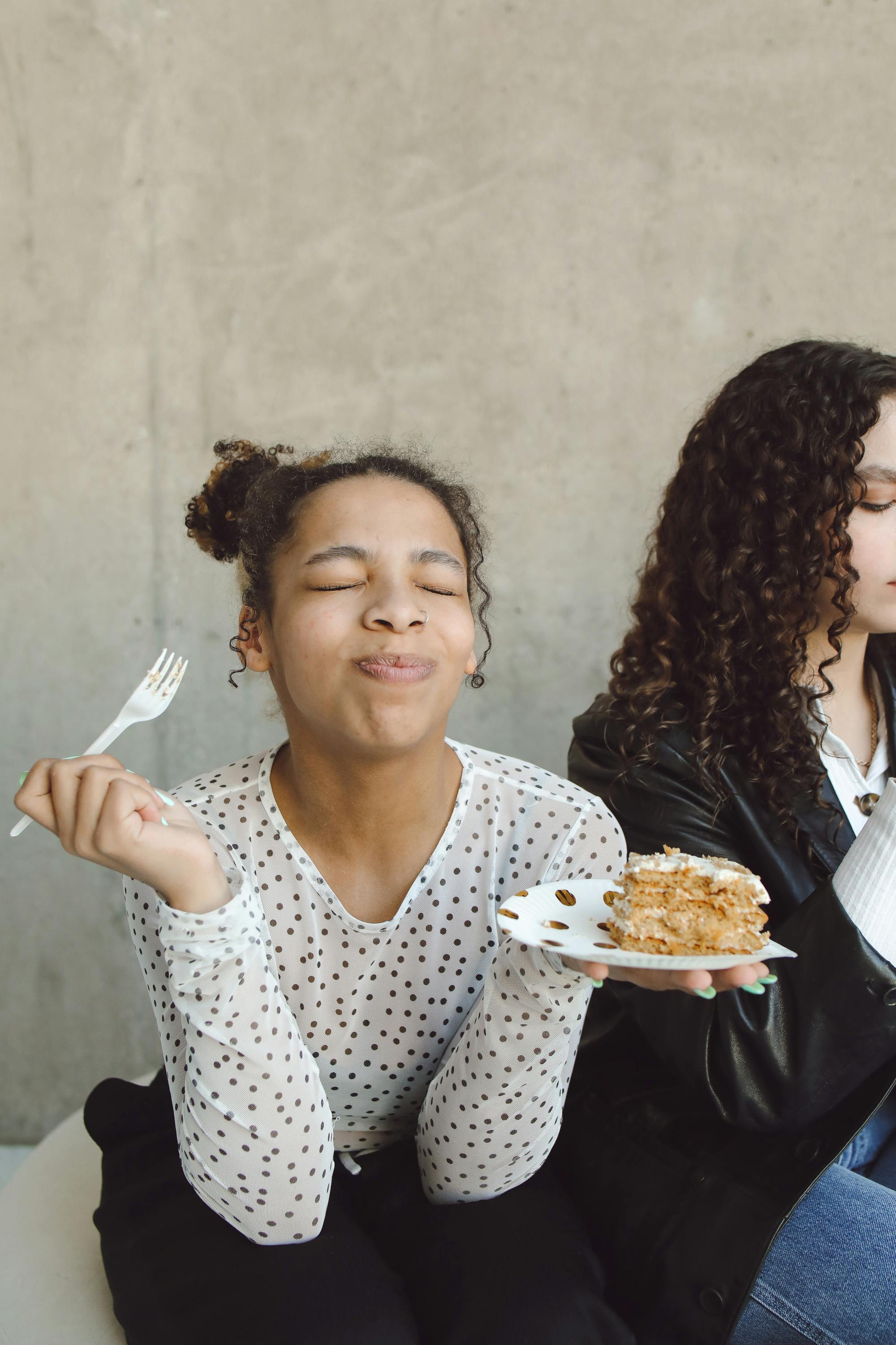 Woman Eating Cake · Free Stock Photo