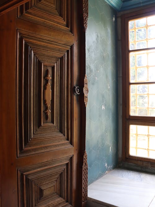 Základová fotografie zdarma na téma dřevěný, dveře, místnost