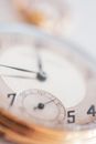 Silver and White Analog Watch