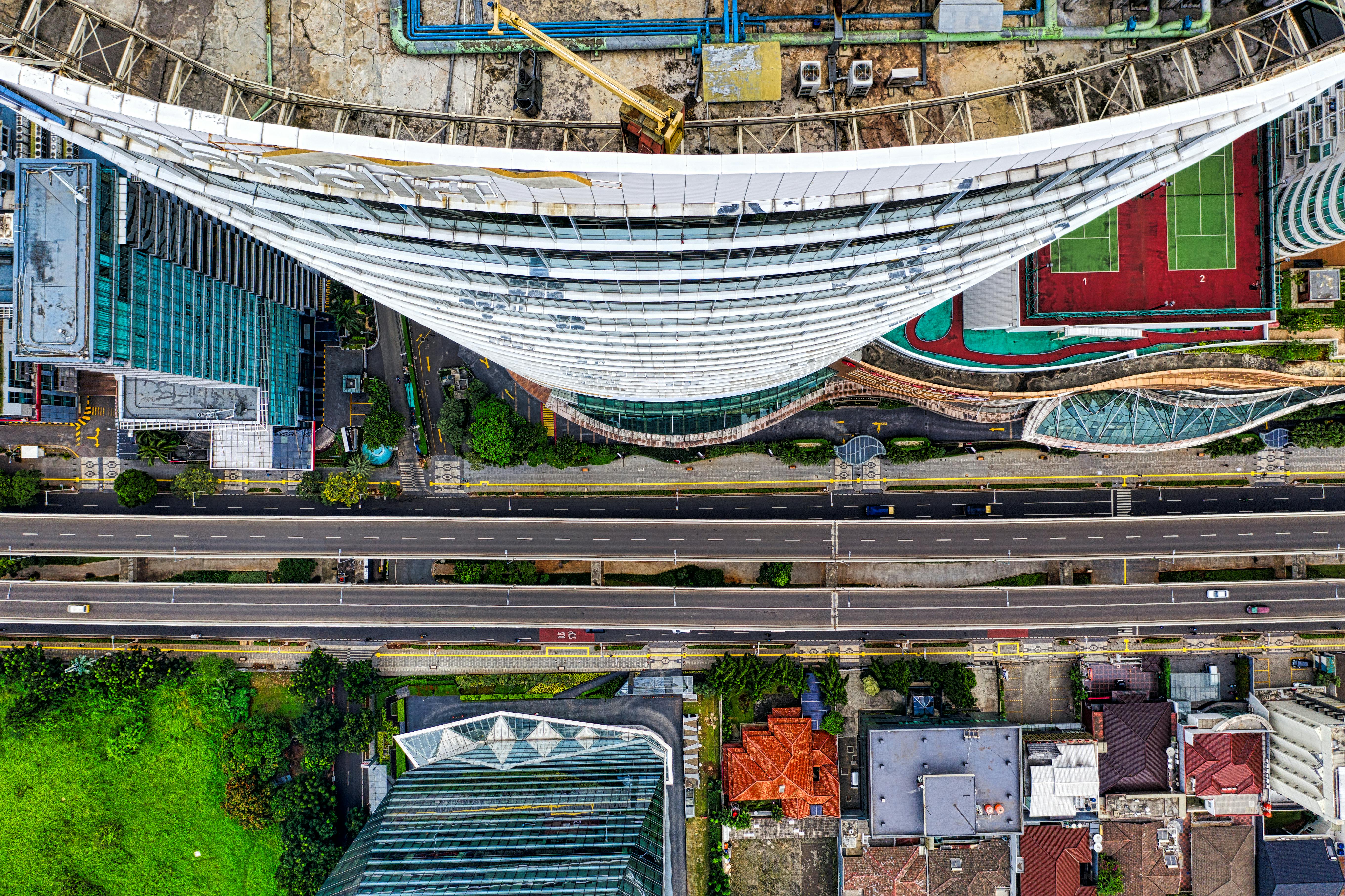 Aerial Photography Of City Buildings · Free Stock Photo