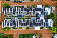 Aerial View of a Residential Area