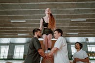 Free stock photo of acrobatics, activity, basketball court