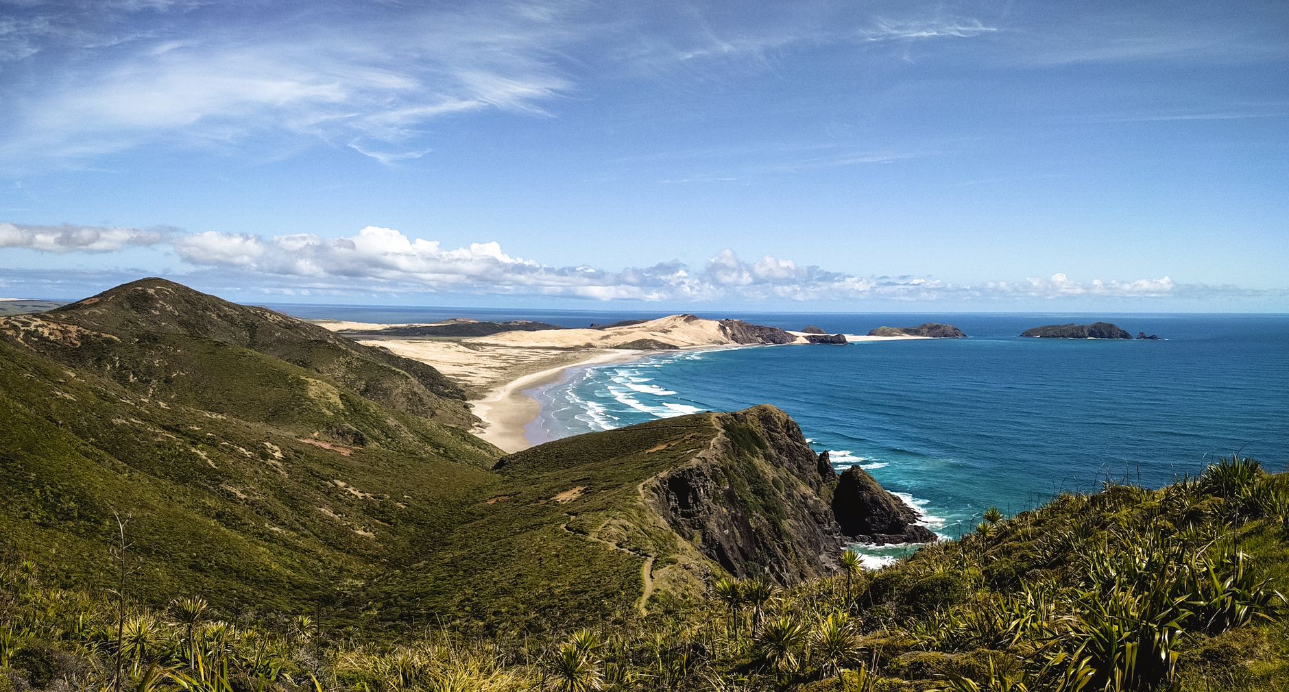 Beautiful coast of Northland, New Zealand