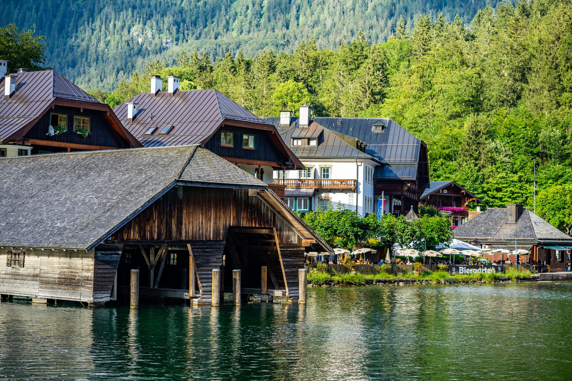 Lakefront Houses in the Berchtesgaden Land