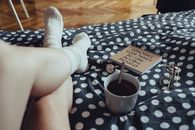 A Cup of Tea on the Bed