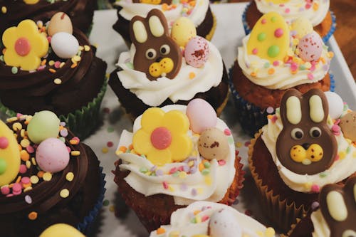 Gratis stockfoto met bakken, chocolade cupcakes, detailopname