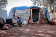 A Boy Living in  a Shanty