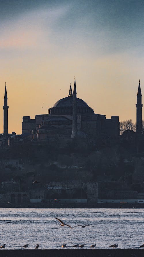 Free The View of Hagia Sophia Grand Mosque Stock Photo