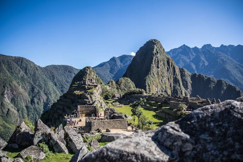 A View of the Machu Picchu in Peru