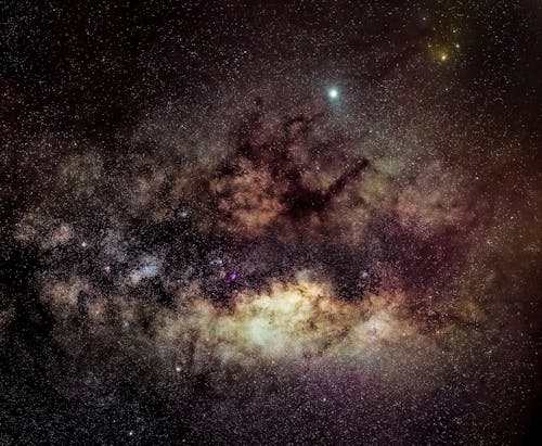 Бесплатное стоковое фото с galaxy, звездное небо, звезды