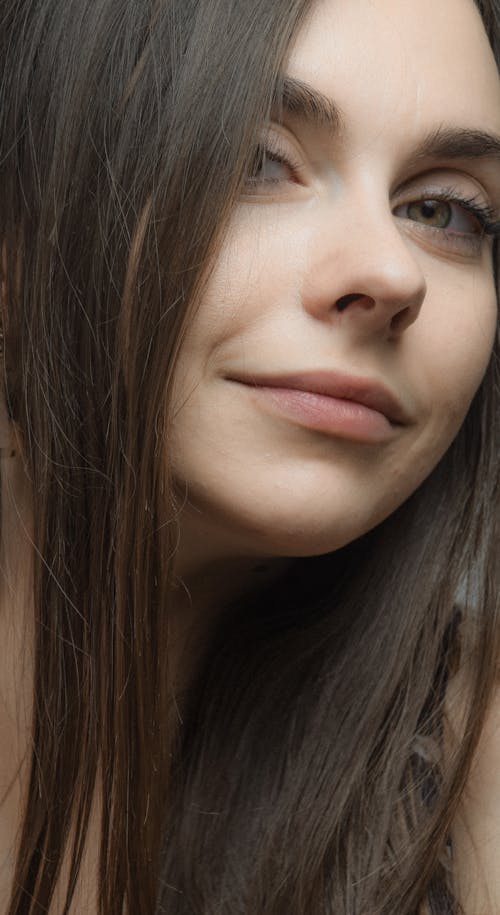 Photo of a Woman With Brown Hair 