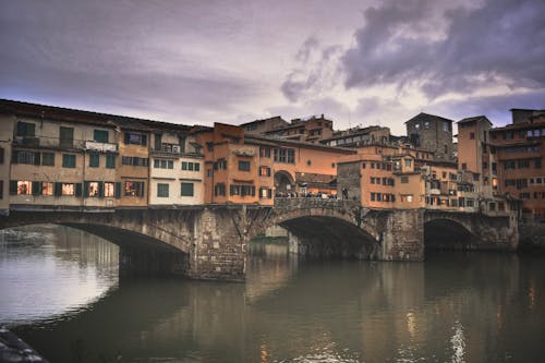 The Ponte Vecchio Bridge over the Arno River