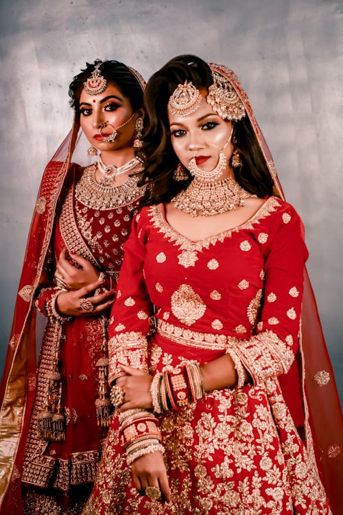 インドの花嫁, インド人女性, サリーの無料の写真素材