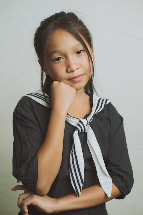 Ingyenes stockfotó ázsiai lány, függőleges lövés, gyermek témában