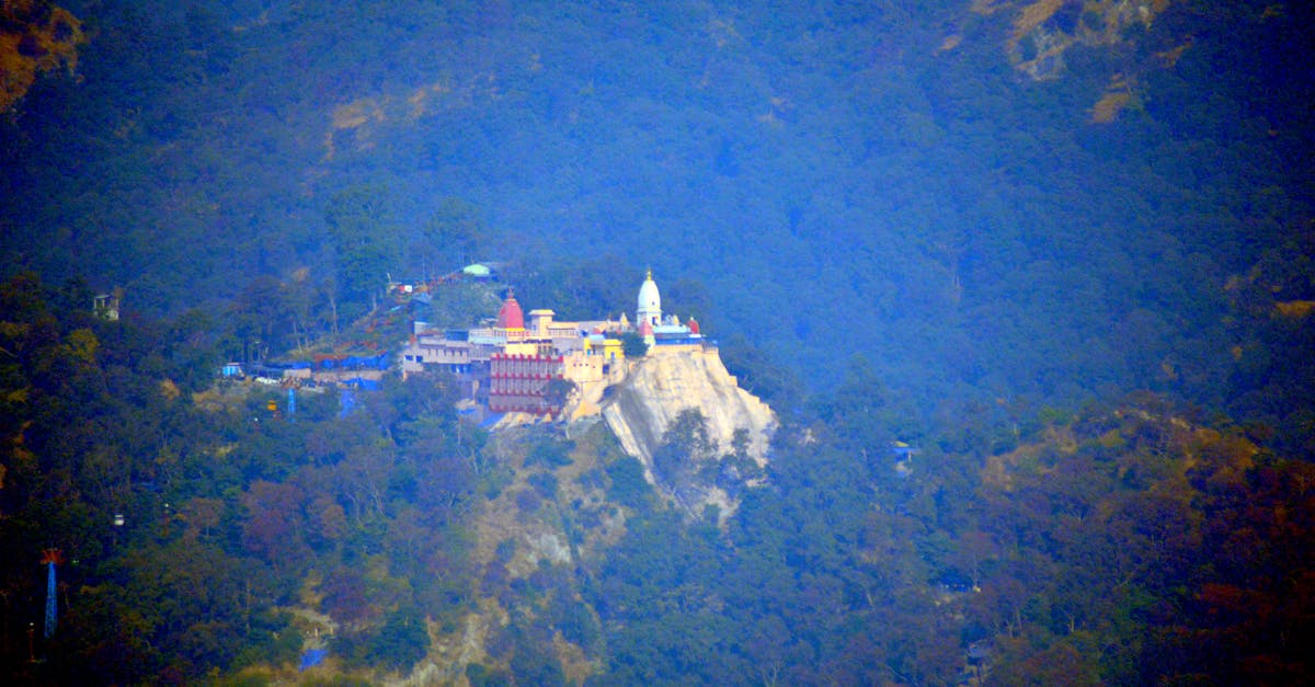 Free stock photo of on mountain, temple