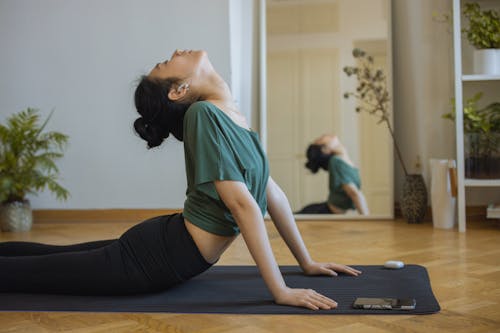 Woman Doing Yoga