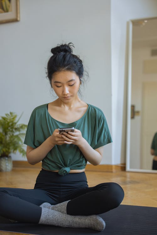 A Woman using a Smartphone